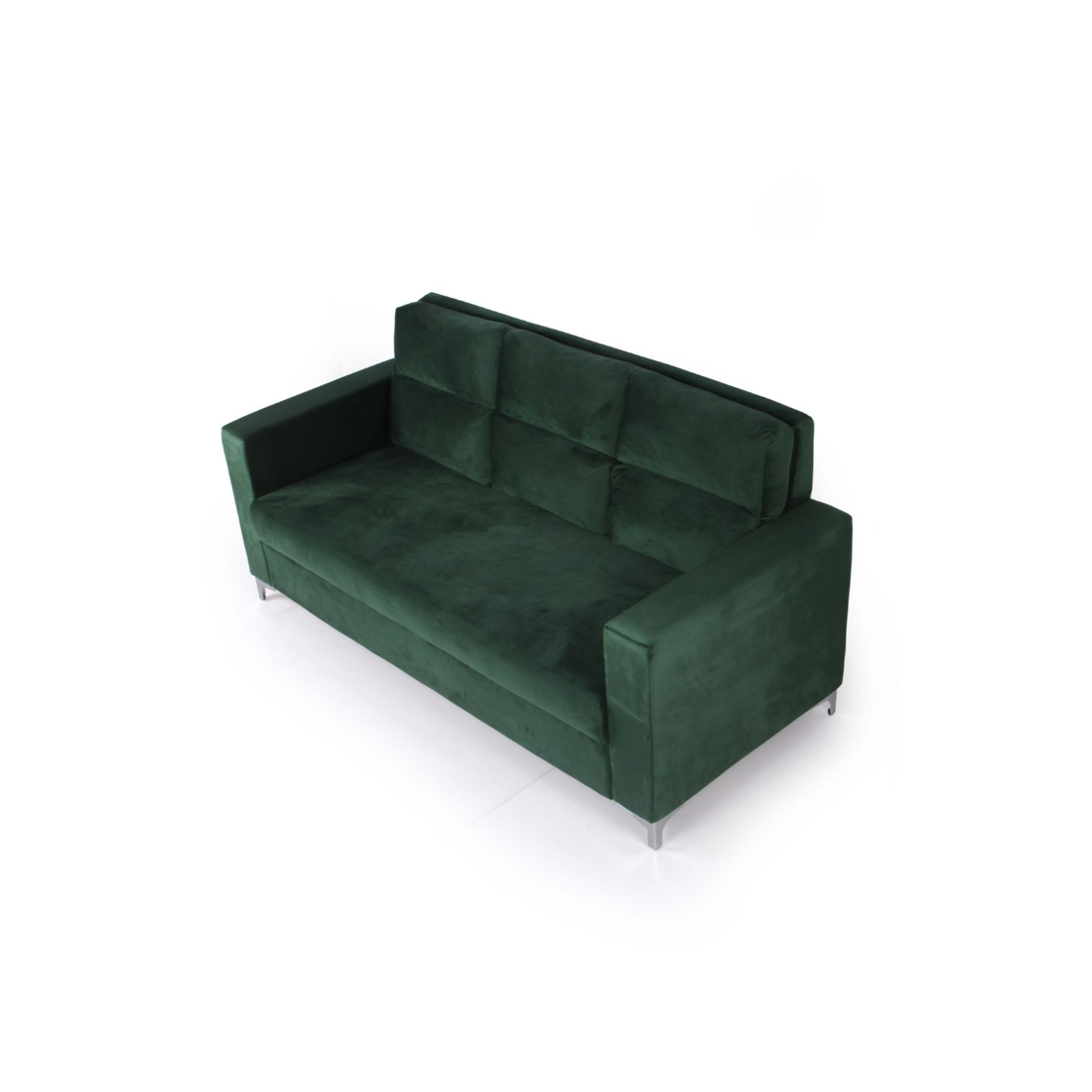 Primrose Swiss 3 Seater Sofa Set - Green view 4